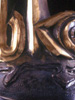 sculpture, Emblem of company Bancomsvyaz, Bronze